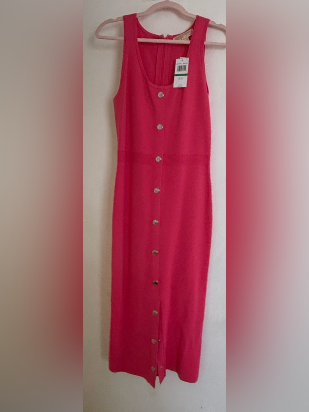 MICHAEL Michael Kors Rose Pink Tank Dress